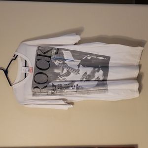 Women's Vintage Converse All Star Size Large Oversized T shirt